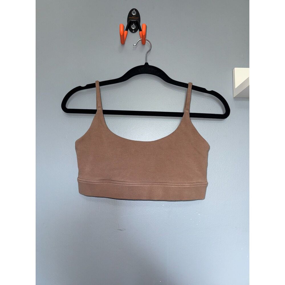 Buff Bunny Tan Sports Bra, No Padding | Size Medium | Athleisure Activewear
